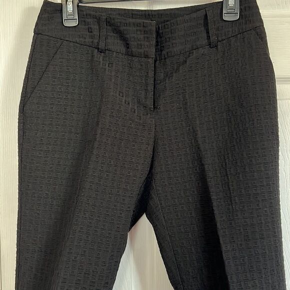 Dana Buchman Women Crop Pants Black Bohemian Rendezvous Size 6 NWT - Picture 13 of 16